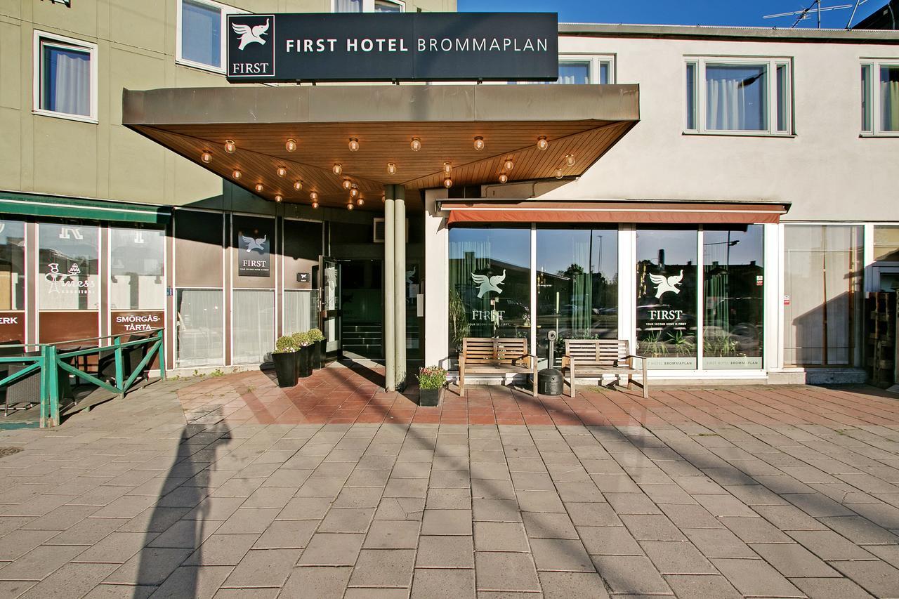 First Hotel Brommaplan Estocolmo Exterior foto